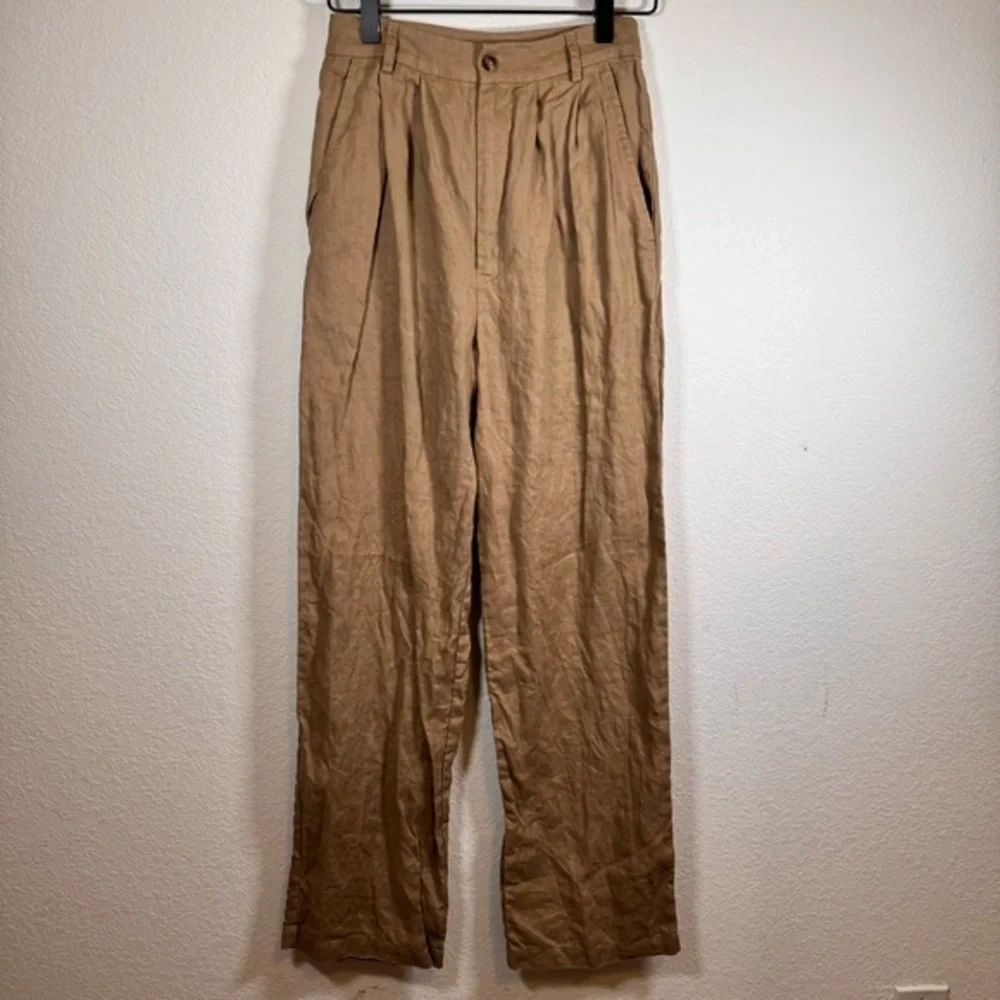 Reformation‎ Womens 100% Linen Wide Leg Size 0